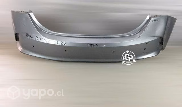 Parachoque trasero Hyundai accent 2021-2023