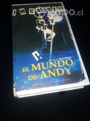 Película El mundo de Andy vhs