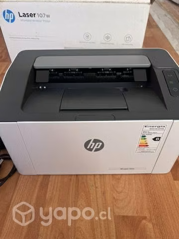 Impresora hp laser 107w