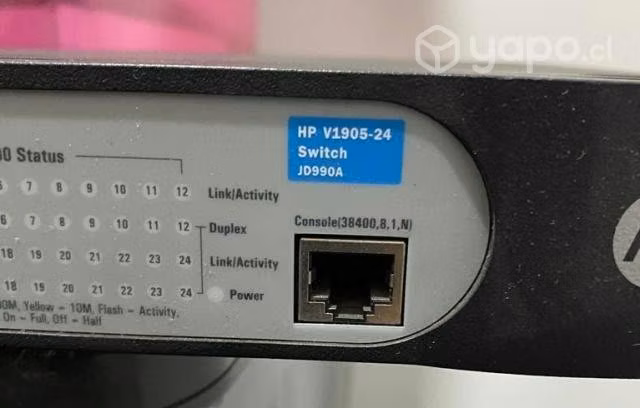 Switch HP V1905-24 Puertos administrable - Imagen 3