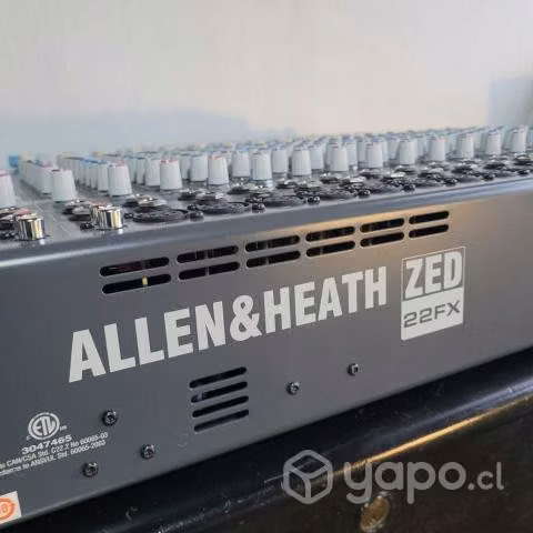 Mixer Allen & Heath ZED-22FX - Imagen 4