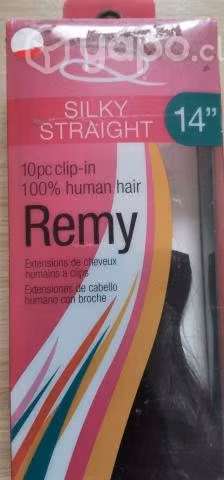 Set extenciones de cabello 100% natural