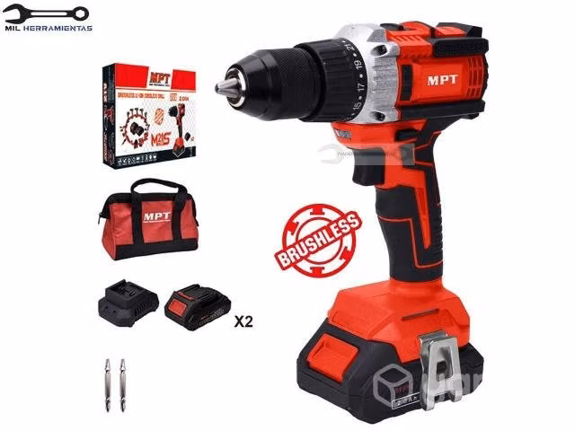Taladro Atornillador Inal, Brushless 21v 13mm Mpt