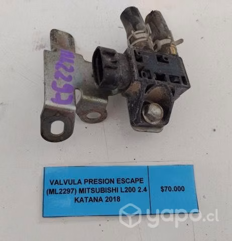 Valvula Presion Escape (ML2297) Mitsubishi L200