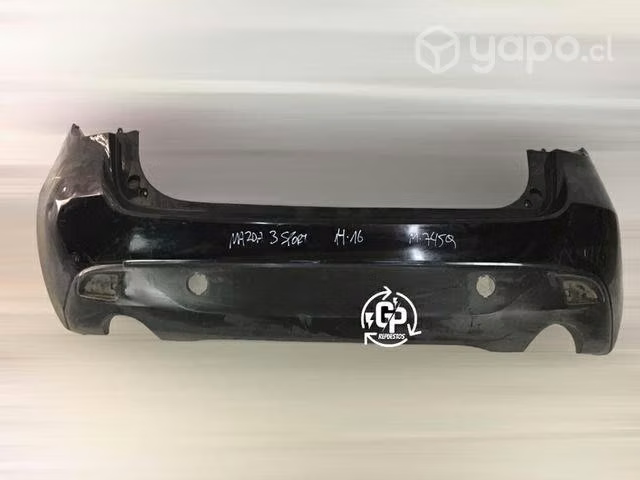 Parachoque trasero Mazda 3 Sport 2014-2016