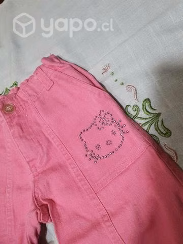 Pantalones de niña talla pequeña