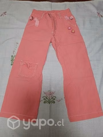 Pantalones de niña talla pequeña