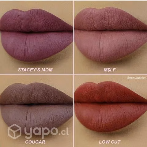 Velvetines Labiales Líquidos de Lime Crime
