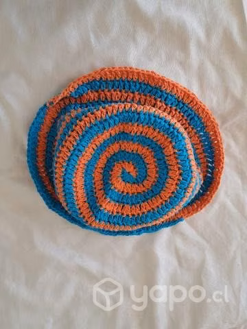 Gorro tejido a crochet