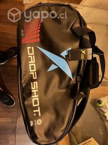 Pala de pádel + bolso drop shot pádel para 2 palas