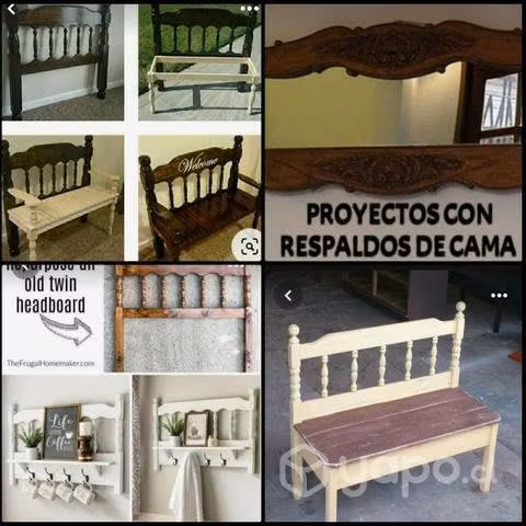 Respaldo de camas antiguas