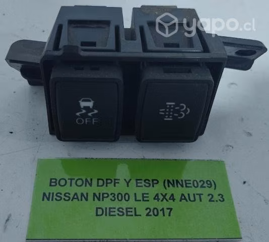 Botón DPF y ESP (NNE029) Nissan NP300 LE 4X4 AUT