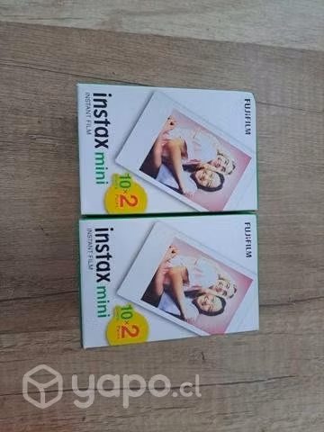 Filim instax 2 paquetes