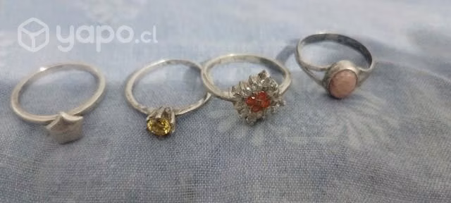 Anillos de plata