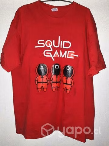 Polera Juego del Calamar Talla XL