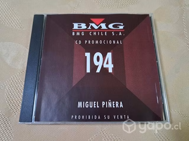 Mc185: cd single miguel piñera
