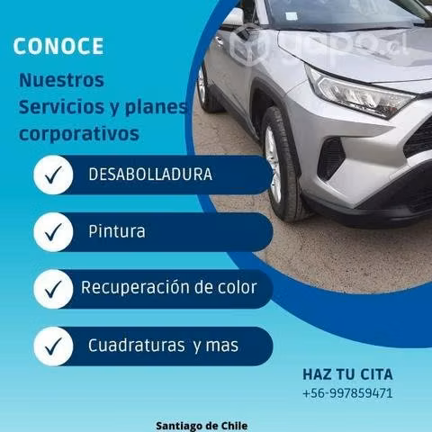 Taller de DESABOLLADURA Y PINTURA