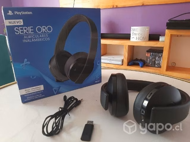 Audifonos gamer ps4 serie gold