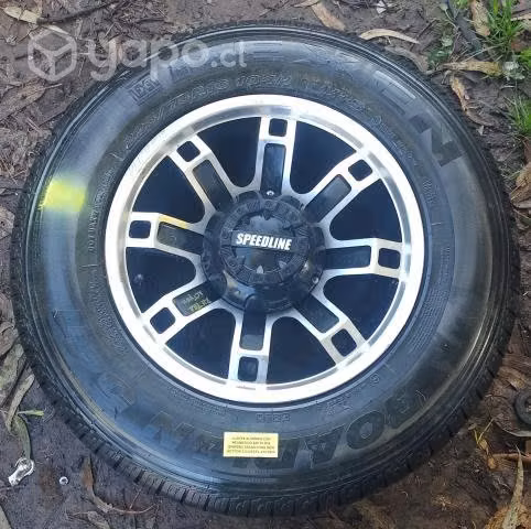Llanta Aluminio Con Neumático 225 75 R16 SSangyong