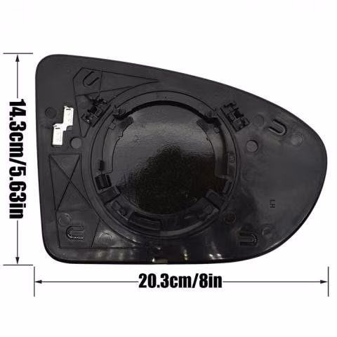 Luneta Espejo Retrovisor Nissan Qashqai 07-14 Par