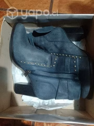 Hermosos botines cuero nacional