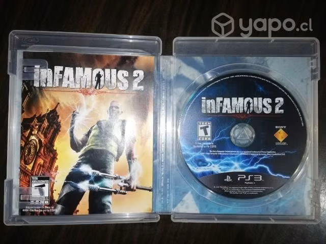 Infamous 2. ps3. hablado en español.