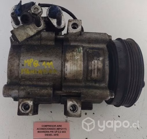 Compresor Aire Acondic Mahindra Pik Up 2018