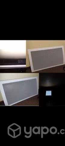 Calefactor electrico de pared