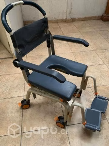 silla de ruedas para baño - Imagen 2