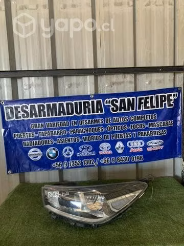 Optico izquierdo Kia río 