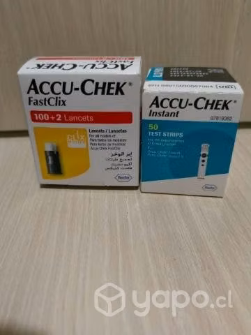 Tiras y lancetas accu check