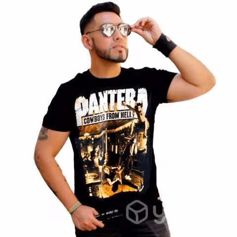 Polera Pantera Cowboys From Hell // Lucy Rock