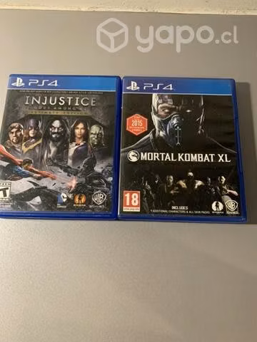 2 juegos PS4