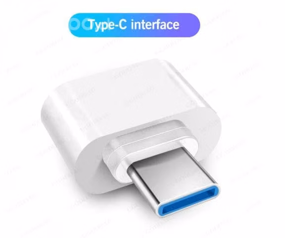 Adaptador usb c a usb 3.0 otg blanco - Imagen 2