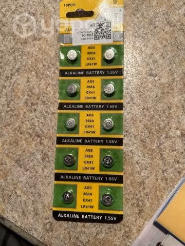 Pilas para reloj Boton u otros usos AG3 392A 1,5V
