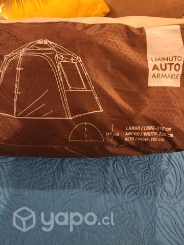 Carpa automat. Impermeable