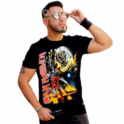 Polera Iron Maiden TNOTB // Lucy Rock