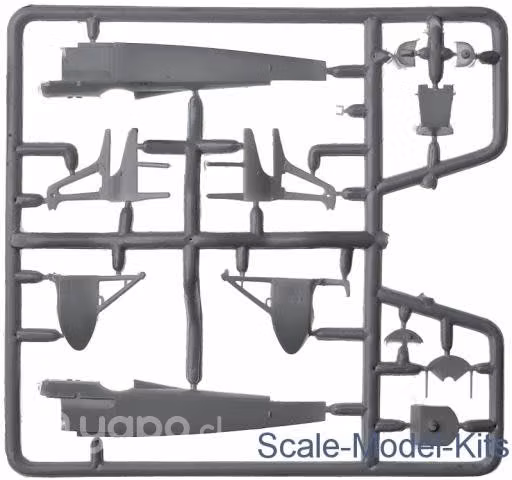 Maqueta Avión De Caza Inglés Spad S.a.2, 1/72