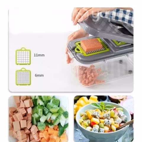 Picador Cortador Rayador De Verduras Frutas 22 en