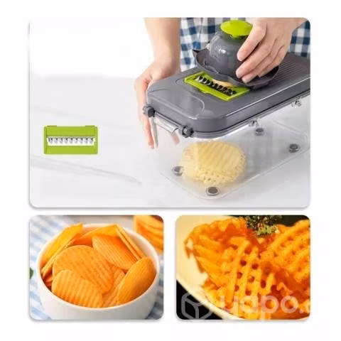 Picador Cortador Rayador De Verduras Frutas 22 en