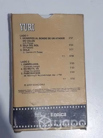 Cassette Yuri Colección de Oro