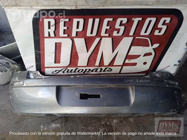 Parachoque Trasero Chevrolet Corsa Evolution