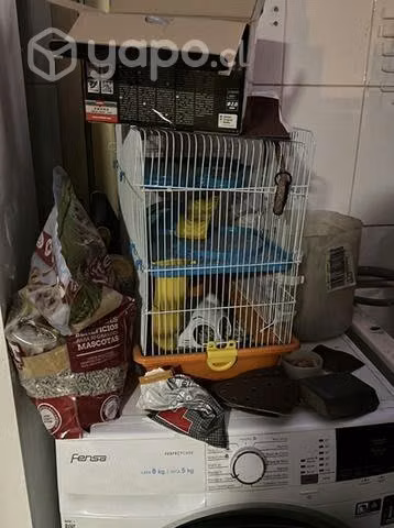 Jaula Hamster + Pelota