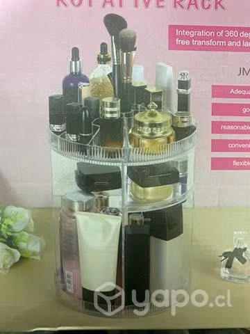 Organizador 360° Rotativo Maquillaje Cosmetiquero