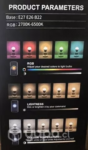 Ampolletas Led inteligentes con Wifi - Imagen 3