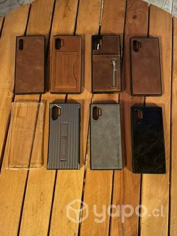 Paquete fundas de cuero Samsung note 10