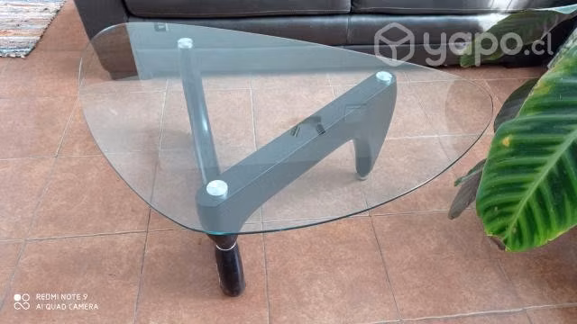 Mesa centro vidrio