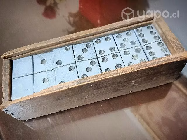 Dominó antiguo de metal - Imagen 2