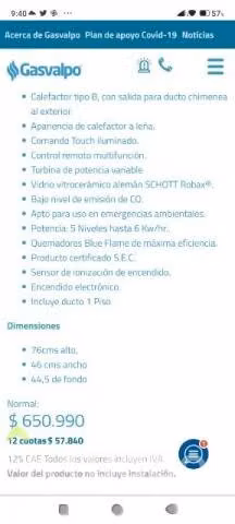 Estufa casi sin uso - Imagen 5