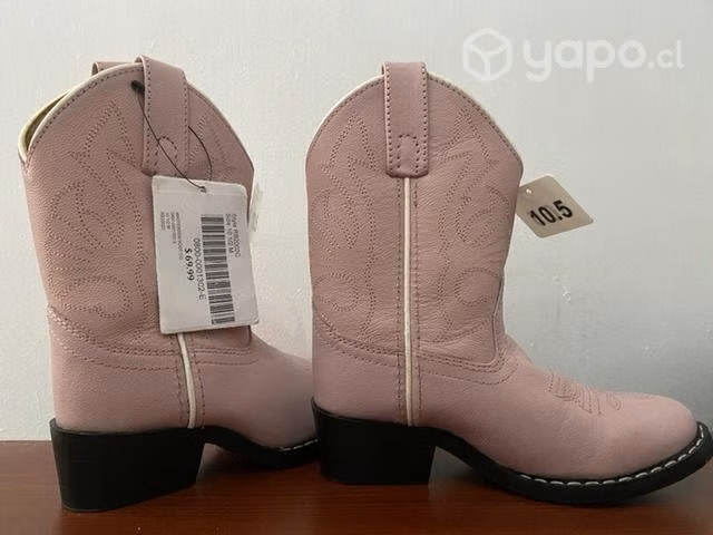 Botas cuero niña